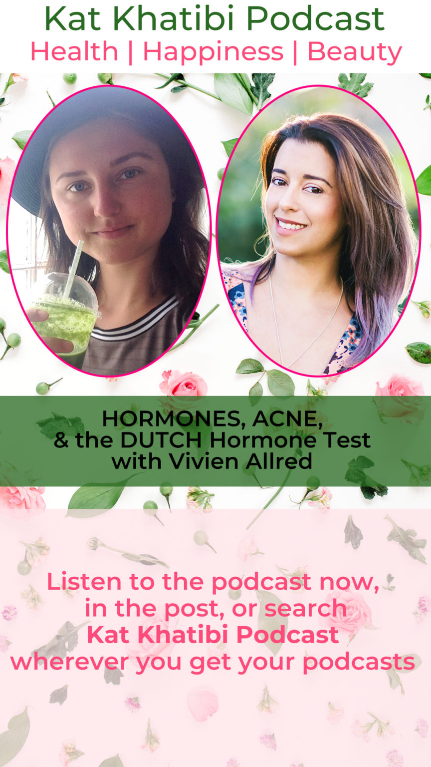 HORMONES, ACNE, AND the DUTCH Hormone Test with Vivien Allred Kat Khatibi Podcast on Health
