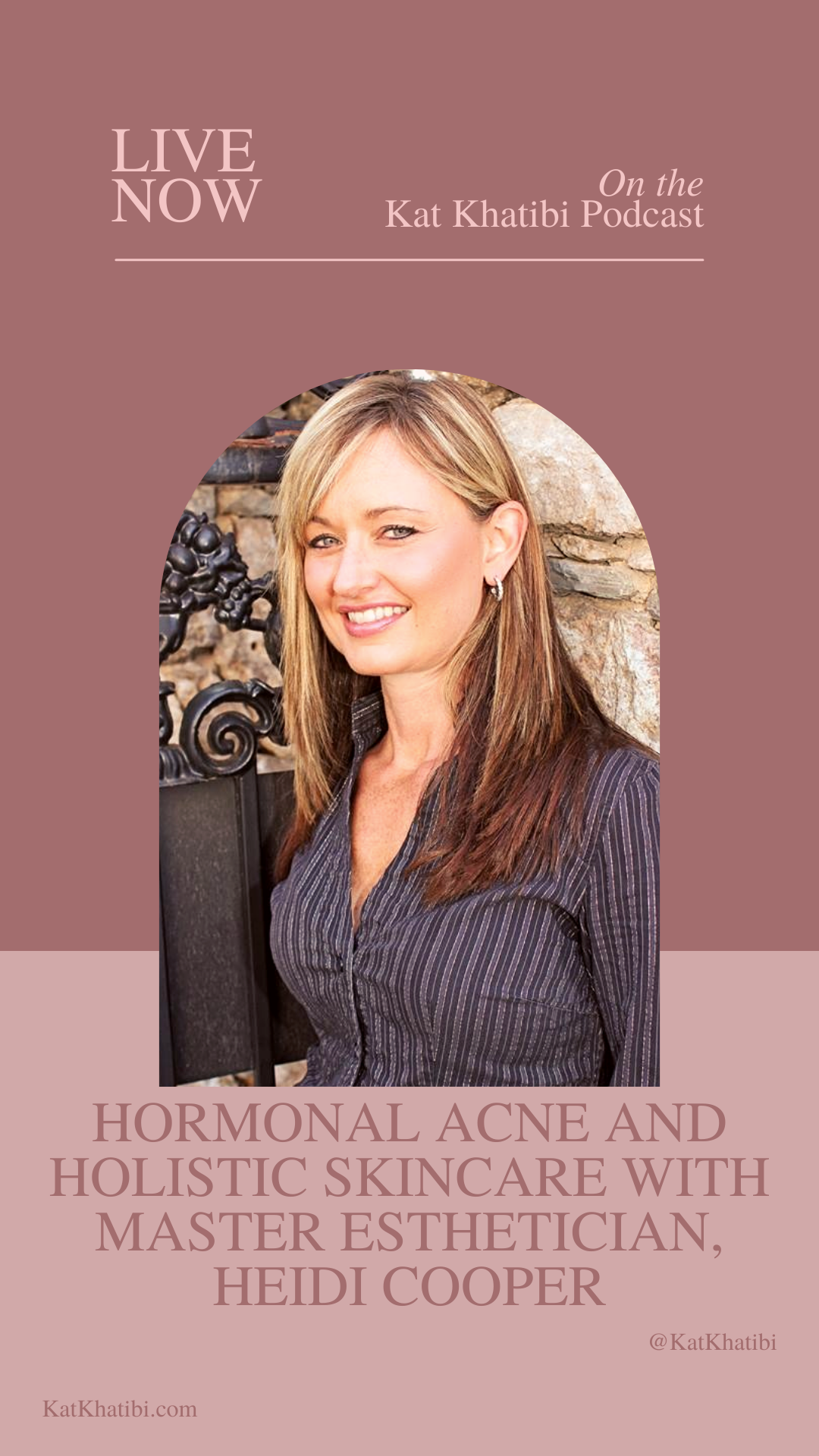 Hormonal Acne and Holistic Skincare with Master Esthetician, Heidi Cooper