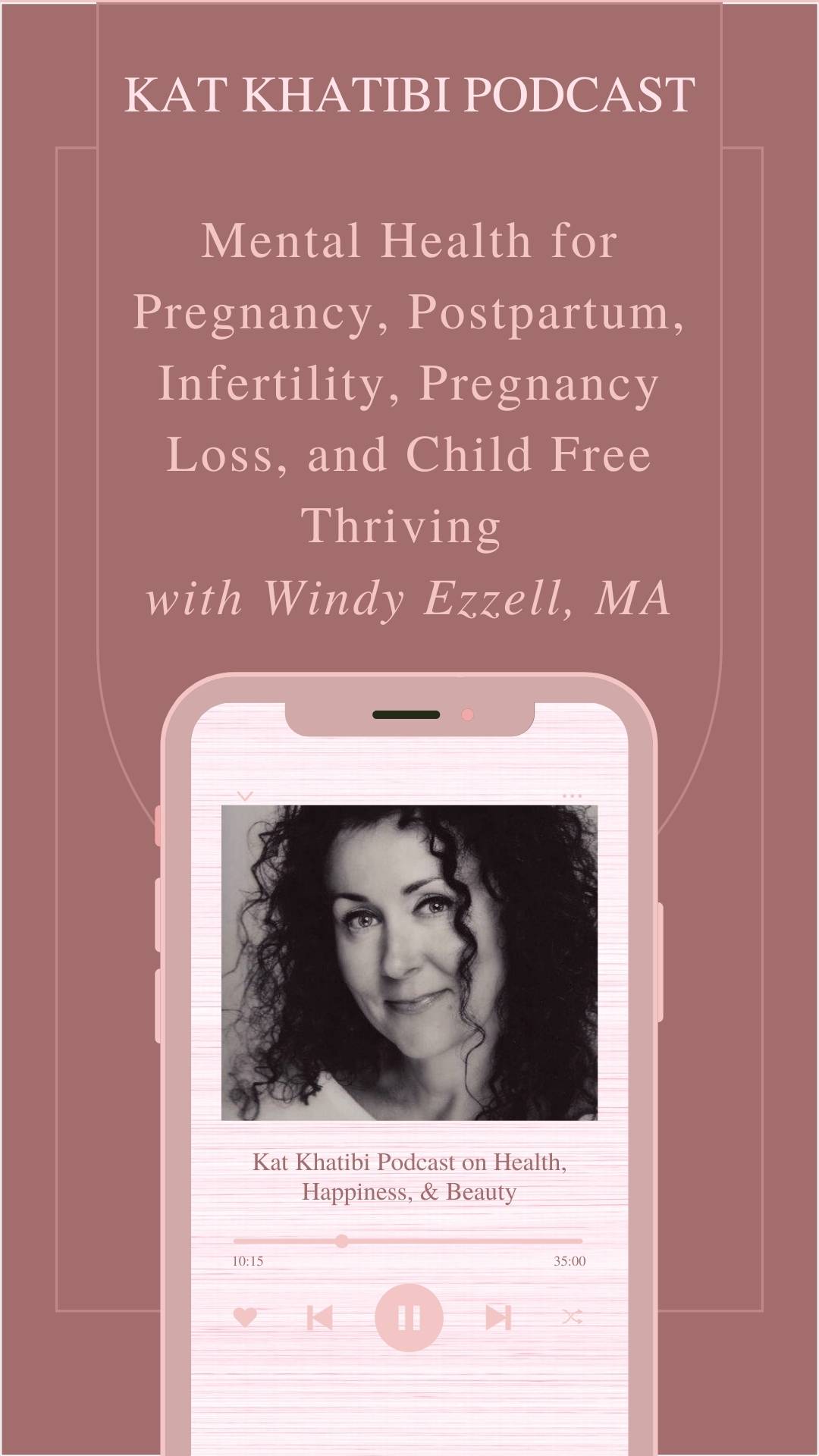 Mental Health for Pregnancy, Postpartum, Infertility, Pregnancy Loss, and Child Free Thriving with Windy Ezzell, MA