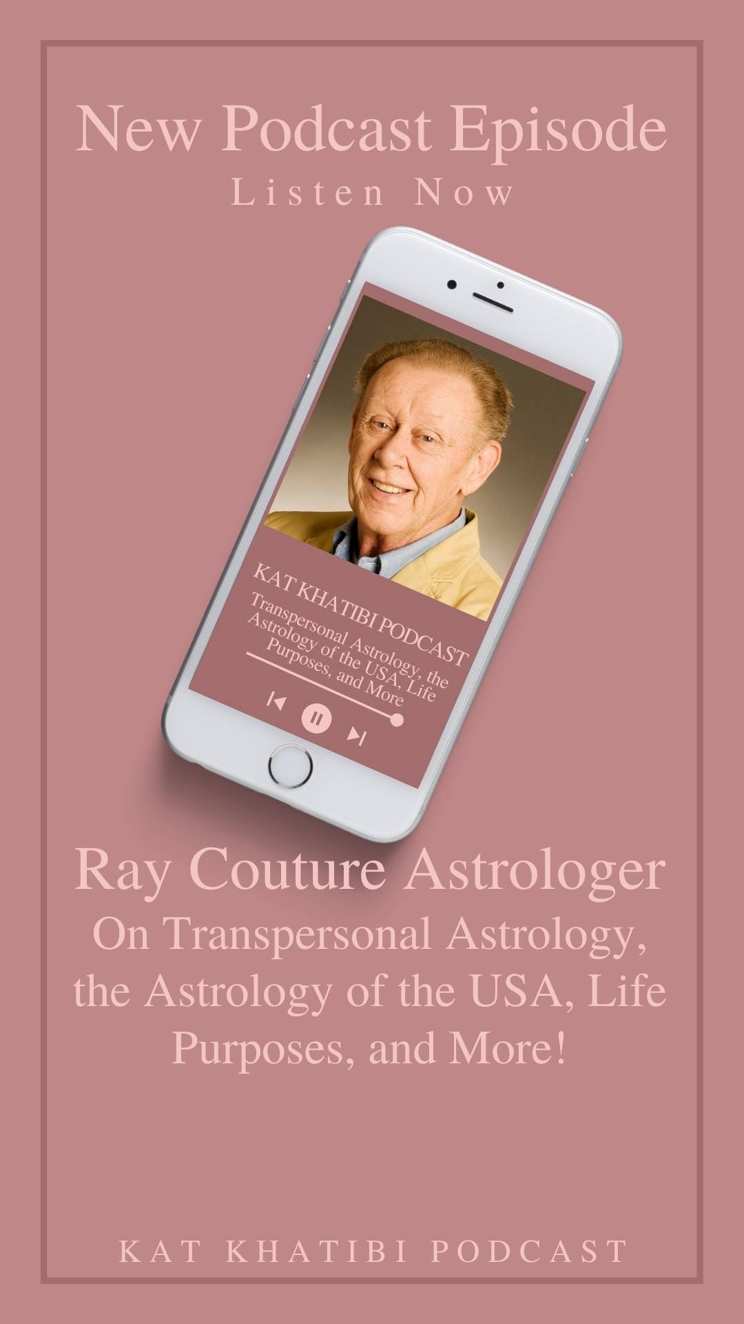 Ray Couture Astrologer: On Transpersonal Astrology, the Astrology of the USA, Life Purposes, and More