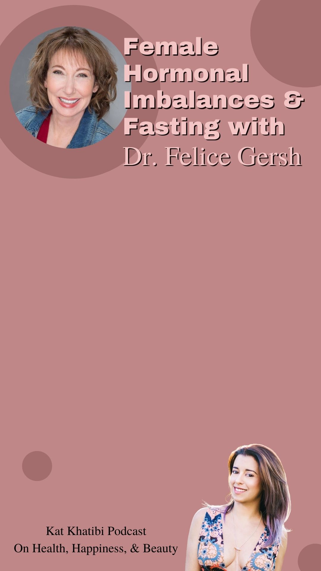 Female Hormonal Imbalances and Fasting with Dr. Felice Gersh